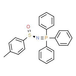 ChemSpider 2D Image | 4-Methyl-N-(triphenylphosphoranylidene)benzenesulfinamide | C25H22NOPS