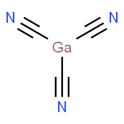 ChemSpider 2D Image | Tris(cyano-kappaC)gallium | C3GaN3