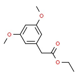 ChemSpider 2D Image | Ethyl (3,5-dimethoxyphenyl)acetate | C12H16O4