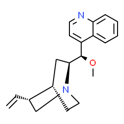 ChemSpider 2D Image | (8alpha,9R)-9-Methoxycinchonan | C20H24N2O