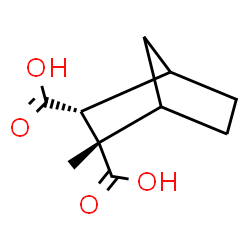 ChemSpider 2D Image | (2S,3R)-2-Methylbicyclo[2.2.1]heptane-2,3-dicarboxylic acid | C10H14O4