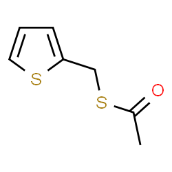 ChemSpider 2D Image | S-(2-Thienylmethyl) ethanethioate | C7H8OS2