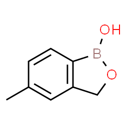ChemSpider 2D Image | 5-Methyl-2,1-benzoxaborol-1(3H)-ol | C8H9BO2