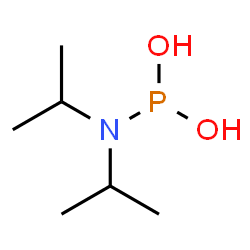 ChemSpider 2D Image | Diisopropylphosphoramidous acid | C6H16NO2P