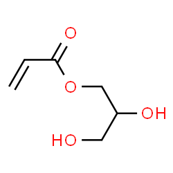 ChemSpider 2D Image | 2,3-Dihydroxypropyl acrylate | C6H10O4