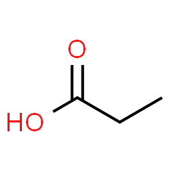 ChemSpider 2D图像|丙酸|C3H6O2