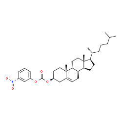 ChemSpider 2D Image | (3beta,8alpha,9beta)-Cholest-5-en-3-yl 3-nitrophenyl carbonate | C34H49NO5