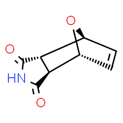 ChemSpider 2D Image | (1R,2S,6S,7S)-10-Oxa-4-azatricyclo[5.2.1.0~2,6~]dec-8-ene-3,5-dione | C8H7NO3