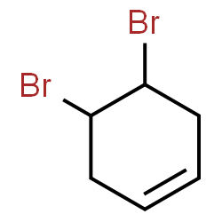 ChemSpider 2D Image | 4,5-Dibromocyclohexene | C6H8Br2