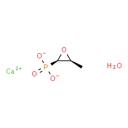 ChemSpider 2D Image | Fosfomycin calcium monohydrate | C3H7CaO5P
