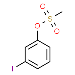 ChemSpider 2D Image | 3-Iodophenyl methanesulfonate | C7H7IO3S