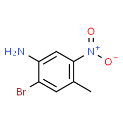 ChemSpider 2D Image | 2-Bromo-4-methyl-5-nitroaniline | C7H7BrN2O2