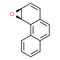 ChemSpider 2D Image | (3S,4R)-3,4-epoxy-3,4-dihydrophenanthrene | C14H10O