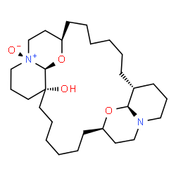ChemSpider 2D Image | (1R,8R,10S,15R,22R,25S,29S)-9,30-Dioxa-11,25-diazapentacyclo[20.6.2.2~8,11~.0~10,15~.0~25,29~]dotriacontan-1-ol 25-oxide | C28H50N2O4