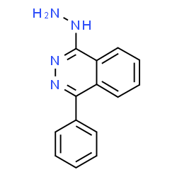 ChemSpider 2D Image | 1-Hydrazino-4-phenylphthalazine | C14H12N4