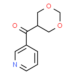 ChemSpider 2D Image | 1,3-dioxan-5-yl 3-pyridyl ketone | C10H11NO3