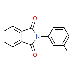 ChemSpider 2D Image | 2-(3-Iodophenyl)-1H-isoindole-1,3(2H)-dione | C14H8INO2