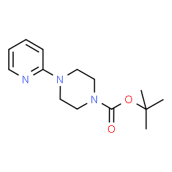 ChemSpider 2D Image | tert-butyl 4-(pyridin-2-yl)piperazine-1-carboxylate | C14H21N3O2