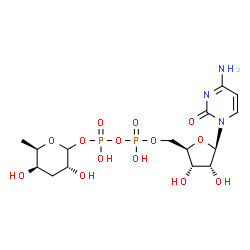ChemSpider 2D Image | CDP-abequose | C15H25N3O14P2