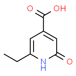 ChemSpider 2D Image | 2-ethyl-6-oxo-1H-pyridine-4-carboxylic acid | C8H9NO3