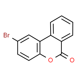 ChemSpider 2D Image | 2-Bromo-6H-benzo[c]chromen-6-one | C13H7BrO2