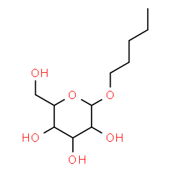 ChemSpider 2D Image | Pentyl hexopyranoside | C11H22O6