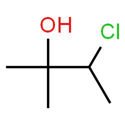ChemSpider 2D Image | 3-Chloro-2-methyl-2-butanol | C5H11ClO