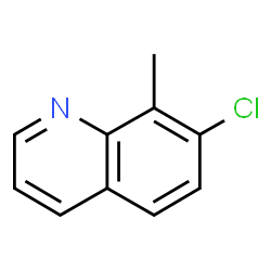 ChemSpider 2D Image | 7-Chloro-8-methylquinoline | C10H8ClN