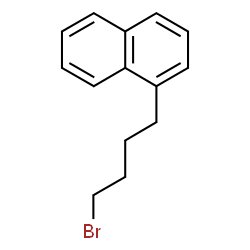 ChemSpider 2D Image | 1-(4-Bromobutyl)naphthalene | C14H15Br