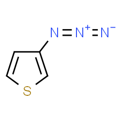 ChemSpider 2D Image | 3-Azidothiophene | C4H3N3S