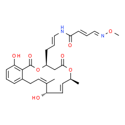 ChemSpider 2D Image | lobatamide C | C27H32N2O8