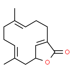 ChemSpider 2D Image | Manshurolide | C15H20O2