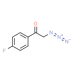 ChemSpider 2D Image | 2-Azido-1-(4-fluorophenyl)ethanone | C8H6FN3O