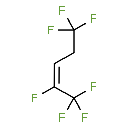 ChemSpider 2D Image | (2E)-1,1,1,2,5,5,5-Heptafluoro-2-pentene | C5H3F7