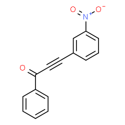 ChemSpider 2D Image | 3-(3-Nitrophenyl)-1-phenyl-2-propyn-1-one | C15H9NO3