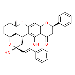 ChemSpider 2D Image | Kurziflavolactone D | C32H30O7