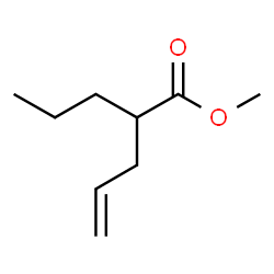 ChemSpider 2D Image | Methyl 2-propyl-4-pentenoate | C9H16O2