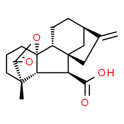 ChemSpider 2D Image | gibberellin A9 | C19H24O4
