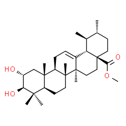 ChemSpider 2D Image | Methyl corosolate | C31H50O4