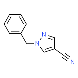 ChemSpider 2D Image | 1-Benzyl-4-cyanopyrazole | C11H9N3