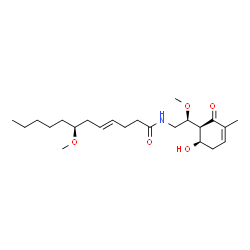 ChemSpider 2D Image | malyngamide V | C23H39NO5
