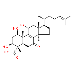 ChemSpider 2D Image | fomitellic acid A | C30H46O6