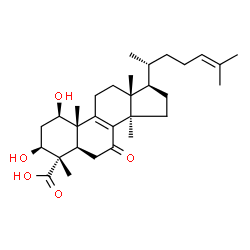 ChemSpider 2D Image | fomitellic acid B | C30H46O5