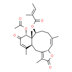 ChemSpider 2D Image | anthoptilide A | C27H34O7