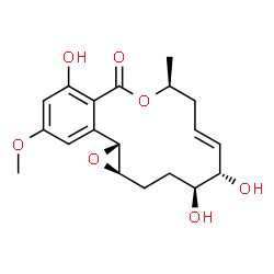 ChemSpider 2D Image | aigialomycin C | C19H24O7
