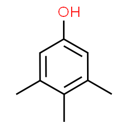 ChemSpider 2D Image | 3,4,5-Trimethylphenol | C9H12O