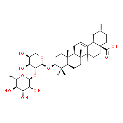 ChemSpider 2D Image | Ciwujianoside E | C40H62O11
