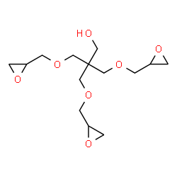 ChemSpider 2D Image | 3-(oxiranylmethoxy)-2,2-bis((oxiranylmethoxy)methyl)propanol | C14H24O7
