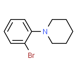 ChemSpider 2D Image | 1-(2-Bromophenyl)piperidine | C11H14BrN
