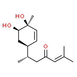 ChemSpider 2D Image | Bisacurone B | C15H24O3